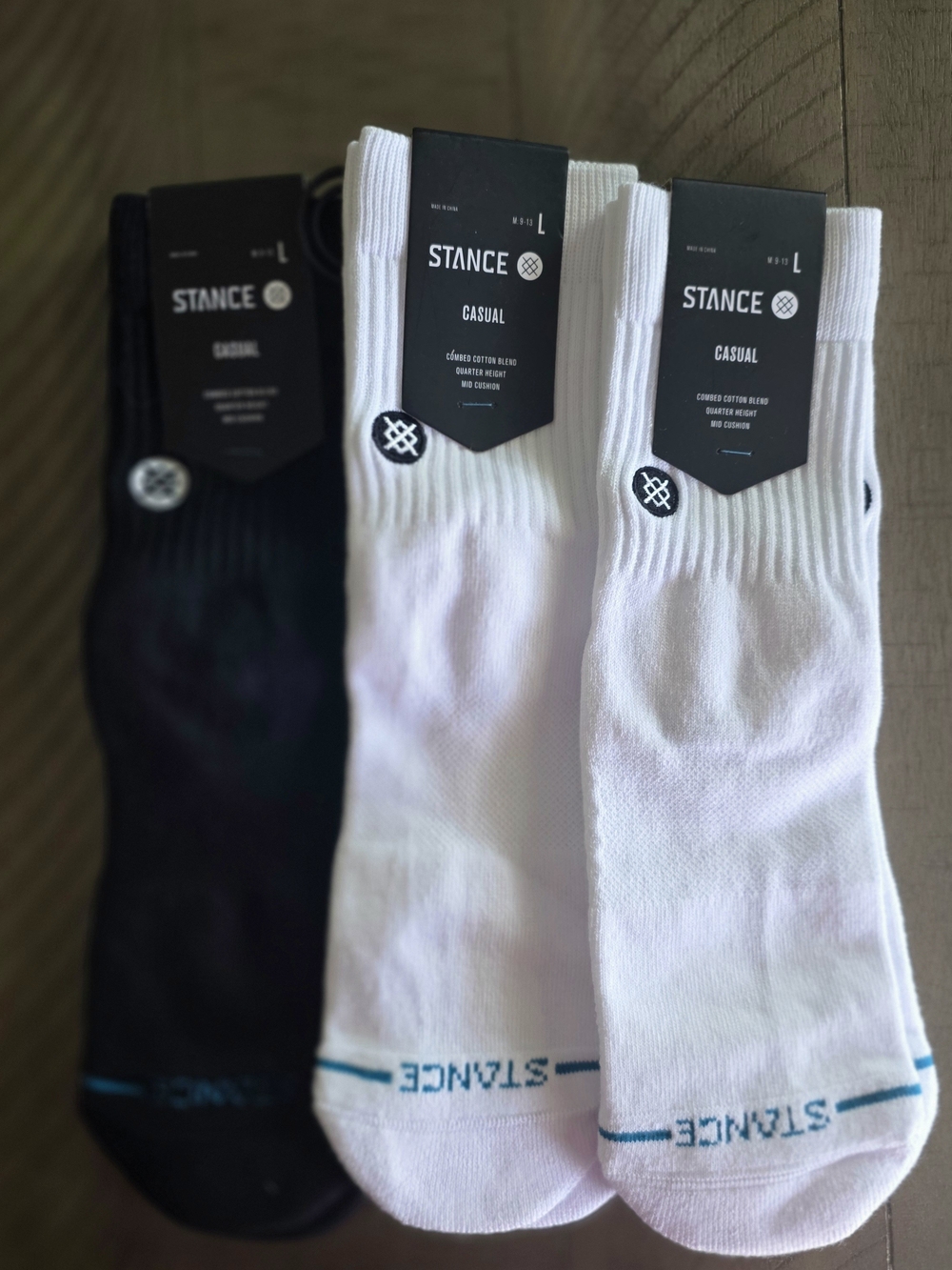 Stance socks Qrt Height Socks L - (Lot X3)